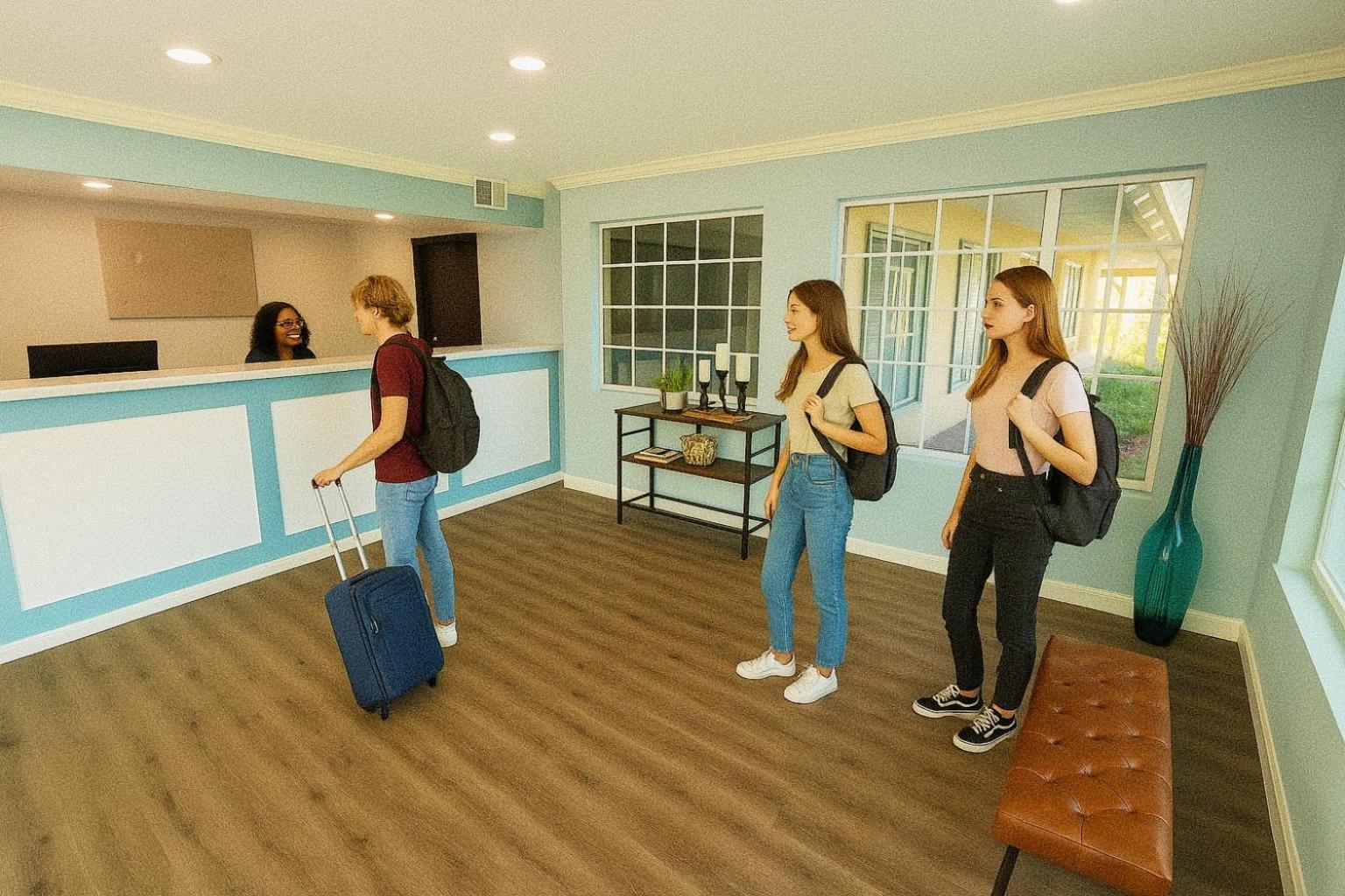 Bposhtels Anaheim Vandrehjem Eksteriør billede